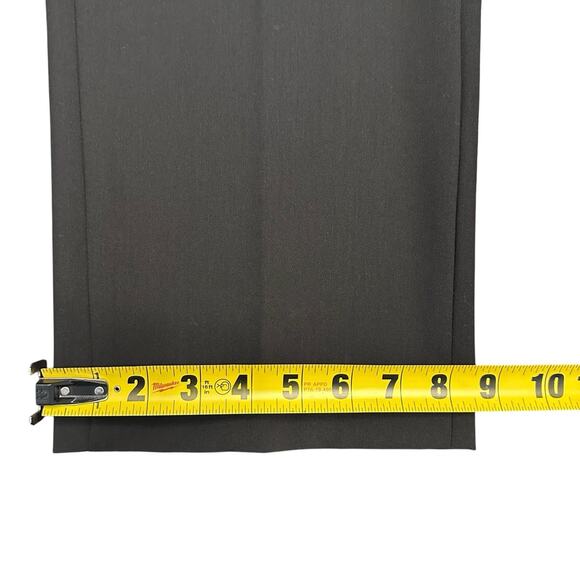 Mens Croft and Barrow True Comfort Flat Front Classic Fit 36x34 Black Stretch - Picture 10 of 13